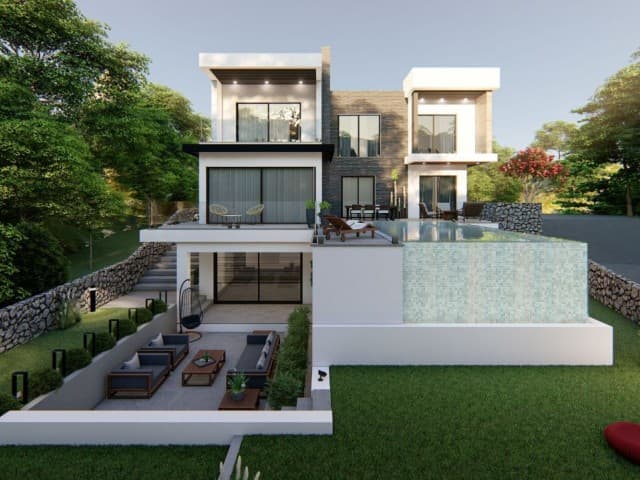 4+1 TRIPLEX VILLA FOR SALE **