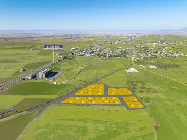 LEFKOŞA DÜZOVA, 26 PLOTS OF LAND FOR SALE WITH LAUNCH PRICES