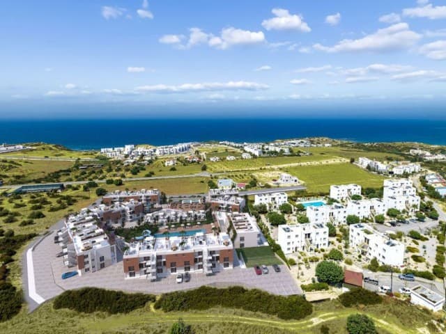 Studio apartments in ESENTEPE, KYRENIA, NORTHERN CYPRUS with a sea view and flexible payment plan.