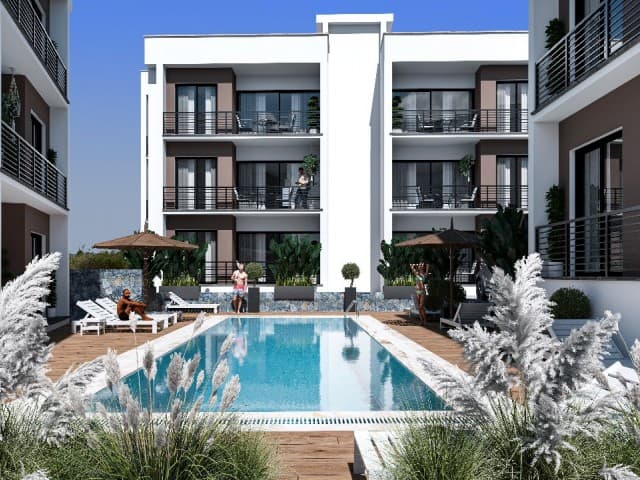TRNC GIRNE ALSANCAK, FOR SALE 2+1 APARTMENTS WITH CONVENIENT PAYMENT TERMS
